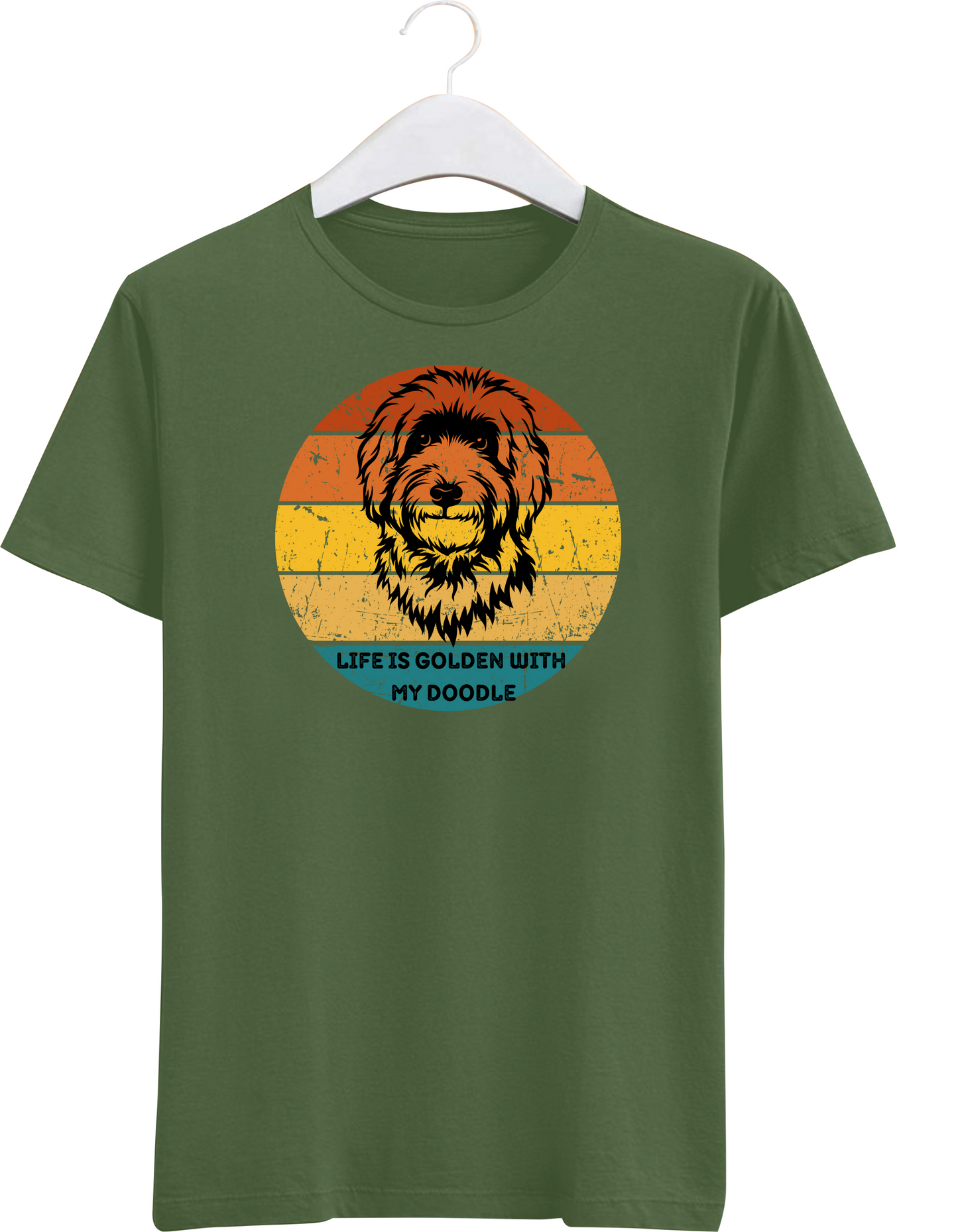 Life is Golden With My Doodle Classic Unisex Tee