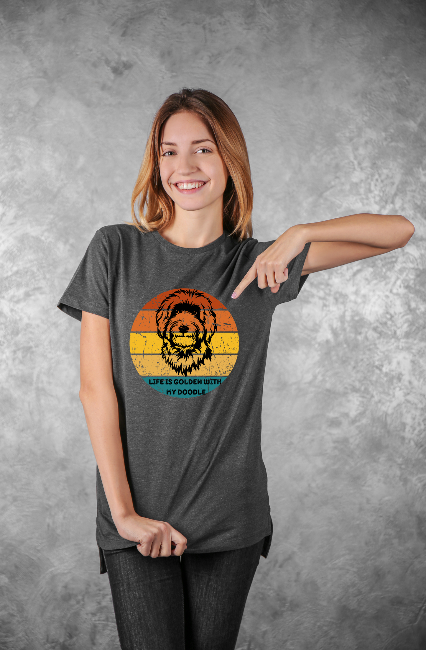 Life is Golden With My Doodle Classic Unisex Tee