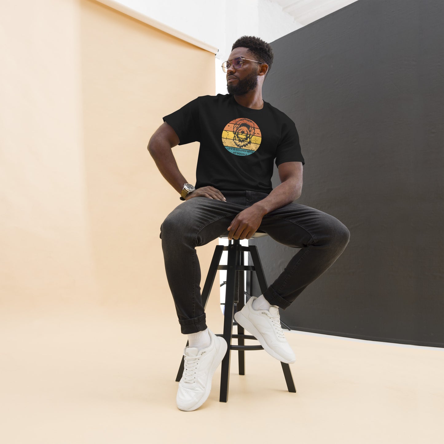 Life is Golden With My Doodle Classic Unisex Tee